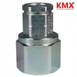 DQC CVV-Series European Interchange Female Coupler 10CVVBF10