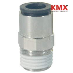 Legris Nylon/Nickel-Plated Brass Push-In Male Connector 31755308