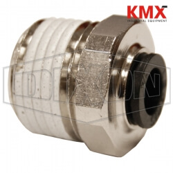 Legris Nylon/Nickel-Plated Brass Push-In Male Connector 31756022
