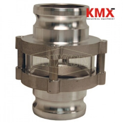 Cam & Groove In-Line Sight Glass Adapter x Adapter 3534AA