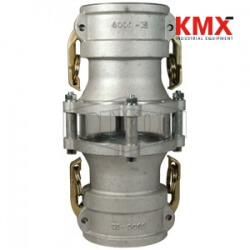 Cam & Groove In-Line Sight Glass Coupler x Coupler 3543CC