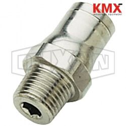 Nickel-Plated Brass Legris Push-In Male Connector 36756018
