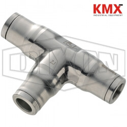 Legris Stainless Steel Push-In Union Tee 38046200