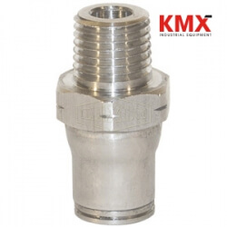 Legris Stainless Steel Push-In Male Connector 38056222
