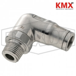 Legris Stainless Steel Push-In Male Elbow 38895614