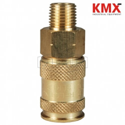 CJ-Series Pneumatic Male Threaded Coupler 3CJM3-B