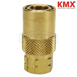 DQC CM-Series Industrial Mold Interchange Valved Coupler Female NPTF 3CMF2-B