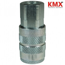 F-Series Pneumatic Manual Female Threaded Coupler 3FBF3