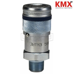 DQC HT-Series Flushface Male Threaded Coupler 3HTM4