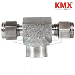 Instrumentation Female Branch Tee 4-DTTF-4