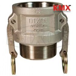 Dixon® Cam & Groove Type B Coupler x Male NPT 400-B-SS