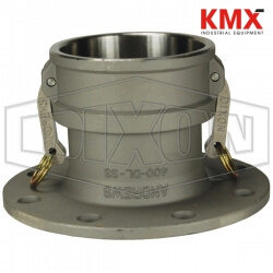 Dixon® Cam & Groove Coupler x 150# Flange 400-DL-SS