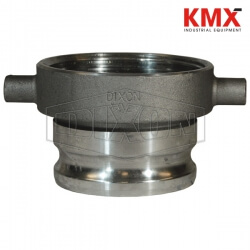 Cam & Groove Adapter x Railroad Tank Car Connection 400-TCA-AL