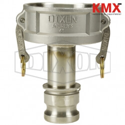 Dixon® Cam & Groove Jump Size Coupler x Adapter (Type DA) 4020-DA-SS