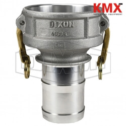 Cam & Groove Reducing Type C Coupler x Hose Shank 4030-C-AL