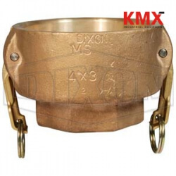 Cam & Groove Reducing Type D Coupler x Female NPT 4030-D-BR