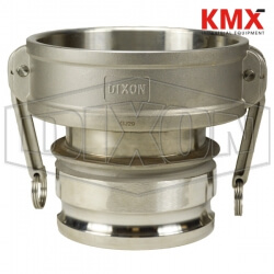 Dixon® Cam & Groove Jump Size Coupler x Adapter (Type DA) 4030-DA-SS