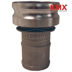 Cam & Groove Reducing Type E Adapter x Hose Shank 4030-E-AL