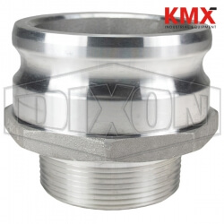 Cam & Groove Reducing Type F Adapter x Male NPT 4030-F-AL