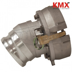 API Two Piece Drop Adapter with Sight Glass 4502ASSM