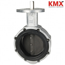One Piece Aluminum Butterfly Valve with Iron Disc 4A-480-1500