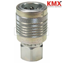 AG-Series Agricultural Push-Pull Ball Female Threaded Coupler 4AGF6-PS