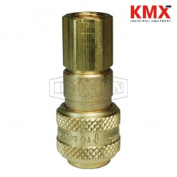 D-Series Pneumatic Automatic Female Threaded Coupler 4DF4-B