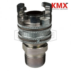 Dual-Lock P-Series Thor Interchange Male Thread Coupler 4PM4