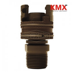 Dual-Lock P-Series Thor Interchange Male Thread Coupler 4PM6-9