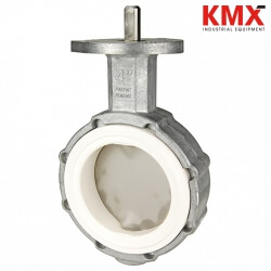 Two Piece Aluminum Butterfly Valve with Stainless Steel Disc 5-380-828U501