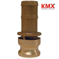 Dixon® Cam & Groove Type E Adapter x Hose Shank 50-E-BR