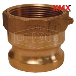 Dixon® Cam & Groove Type A Adapter x Female NPT 500-A-BR