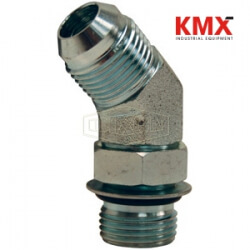 45° Male SAE O-ring Boss x Male JIC Elbow 1240-10-10