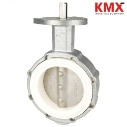 One Piece Aluminum Butterfly Valve with Stainless Steel Disc 6-480-3501