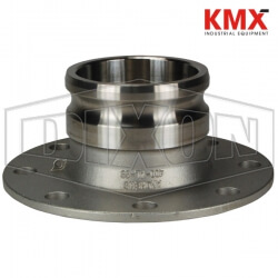 Dixon® Cam & Groove Adapter x 150# Flange 600-AL-SS