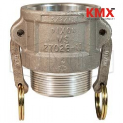 Dixon® Cam & Groove Type B Coupler x Male NPT 600-B-AL