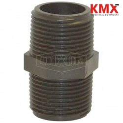 Schedule 80 Threaded Polypropylene Hex Nipple 60547