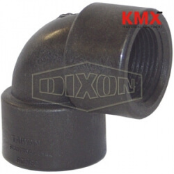 Schedule 80 Threaded Polypropylene 90° Elbow 62217