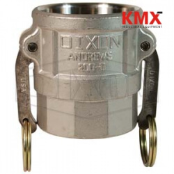 Dixon® Cam & Groove Type D Coupler x Female NPT 125-D-SS