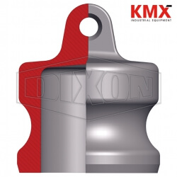 Dixon® Cam & Groove Type DP Dust Plug 125-DP-PM