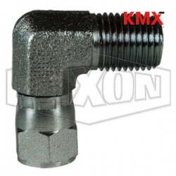 90° Female JIC 37° Swivel x Male NPTF Elbow 6501-10-8