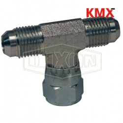 Male JIC 37° Flare x Female JIC 37° Swivel Tee 6600-12