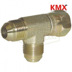 Male JIC 37° Flare x Female JIC 37° Swivel Run Tee 6602-6