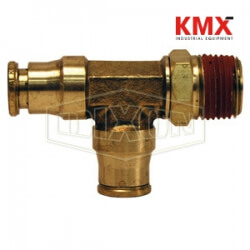 Push-In Male Swivel Run Tee 71S16X16