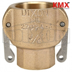 Dixon® Cam & Groove Type D Coupler x Female NPT 75-D-BR