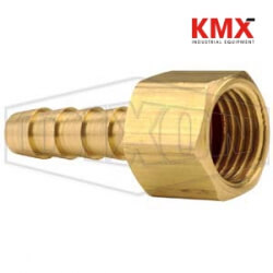 Female NPSM Swivel x Hose Barb Gasket Seat 1260806C