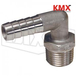 Male NPT x Hose Barb 90° Elbow 1290404SS