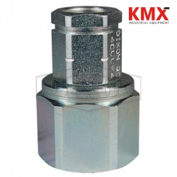 DQC CVV-Series European Interchange Female Coupler 8CVVF8