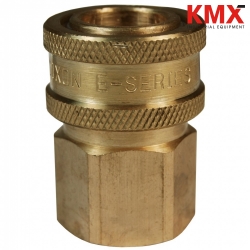 DQC E-Series Straight Through Interchange Female Coupler 8EBF8-B