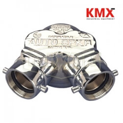 Double Clapper Siamese Connection Bottom Outlet 90DCS4025F-C